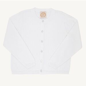 The Beaufort Bonnet Company White Cambridge Cardigan